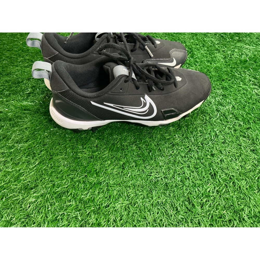 Nike Fastflex Baseball Cleats Kids Youth 5Y Black White FB9131-001